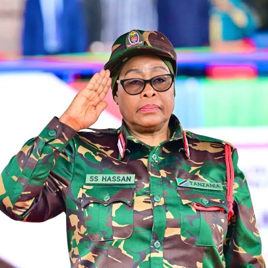 Tanzania six president Samia Suluhu. PHOTO/Suluhu X