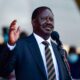 Raila Odinga speaking at past event. PHOTO/ NA