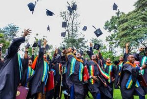 CMU African graduates during their 11th graduation. PHOTO/CMU Web