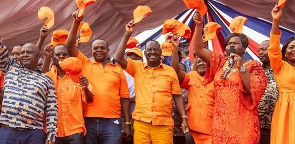 Raila Odinga and other ODM Members at previous event.