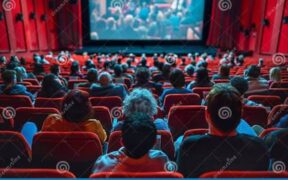 People at theatre watching movies. PHOTO/pexels