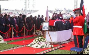 State Funeral Ceremony of the late Mwai Kibaki at Nyayo Stadium