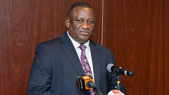 Minister of Youth Affairs, Creative Economy and Sports Salim Mvurya speaking at past event. PHOTO/pixels