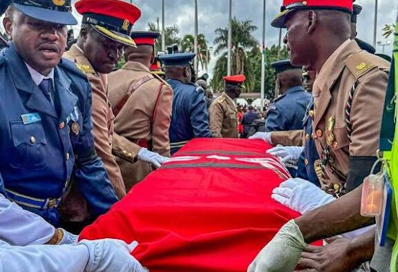Raila Odinga remains at Parliament building