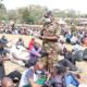 KDF recruitment exercise at past session. PHOTO/MoD