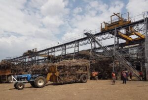 Workers Offload Sugarcane At A Factory In Kenya. PHOTO/ Courtesy