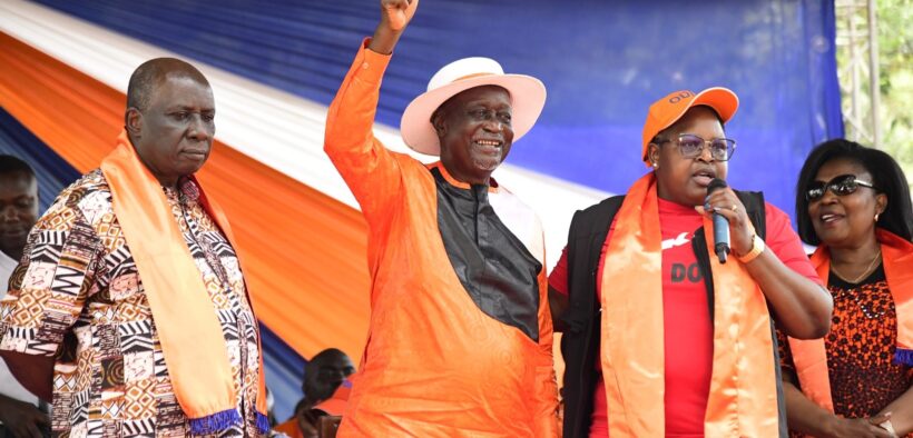 ODM party leader Oburu Odinga and other members at past event. PHOTO/Lixels