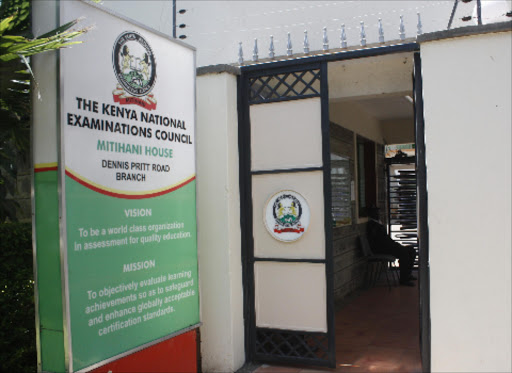 KNEC Kileleshwa Branch Office. PHOTO/ KNEC