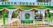 Kenya Sugar Board, Banner at A Showground in Kenya In A Past Event. PHOTO/ KSB, Facebook.