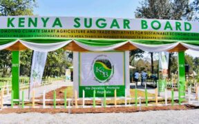 Kenya Sugar Board, Banner at A Showground in Kenya In A Past Event. PHOTO/ KSB, Facebook.