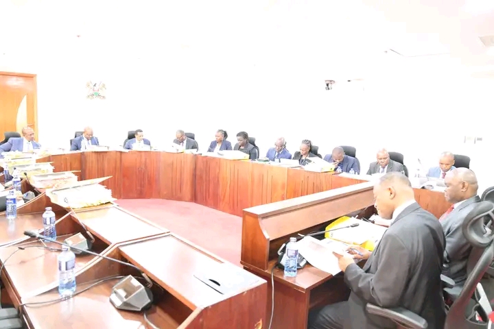 National Assembly Committee (PIC-SSAA) discussing about embezzlement of billion shillings in Sports Kenya Department on November 4 2025. PHOTO/PK FB