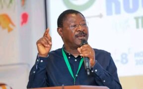 National Assembly Speaker Moses Wetangula speaker at delegation of Judiciaries on November 7, 2025. PHOTO/PK