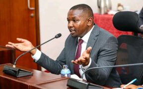 Meru Governor Mutuma M'Ethingia speaking at past event. PHOTO/Mutuma FB