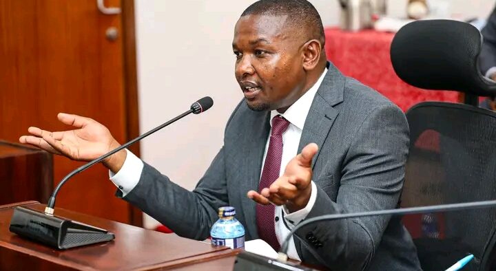 Meru Governor Mutuma M'Ethingia speaking at past event. PHOTO/Mutuma FB