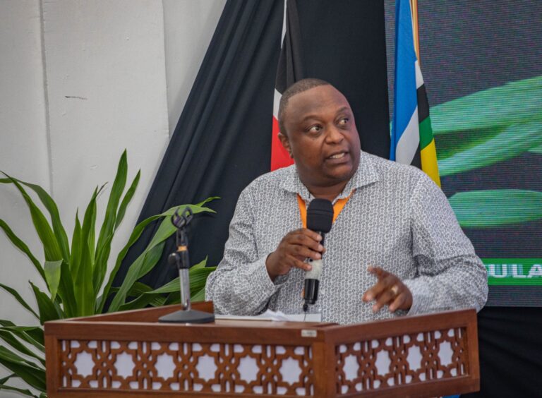 Outgoing NTSA Director General George Njao Image/NTSA