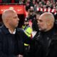 Arne slot and Pep Guardiola clash today at Etihad Image/Supersports