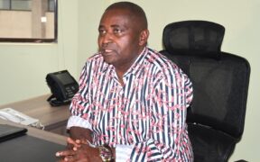 Anti-Counterfeit Authority Chairperson Josphat Gichunge Kabeabea at EACC offices. PHOTO/EACC X