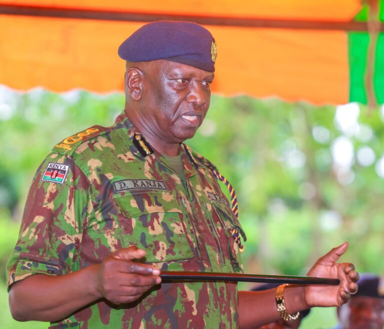 Inspector General of Police Douglas Kanja PHOTO/NPS... IPOA