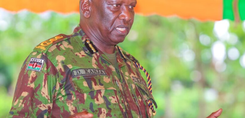 Inspector General of Police Douglas Kanja PHOTO/NPS... IPOA
