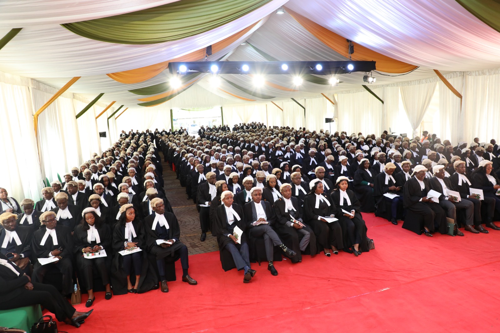 Last session of Lawyers who were admitted to the roll of Advocates PHOTO/Judiciary/X