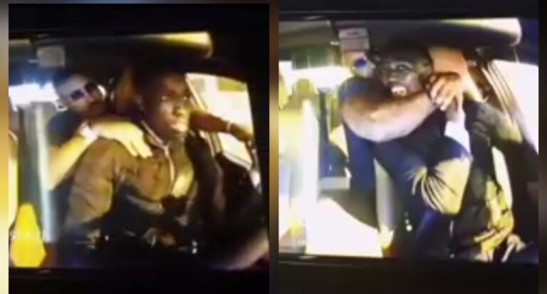 A Collage of a Kenyan Driver and A Qatari National Seen Struggling in a Video Circulating Online with Claims of Explicit Exploitation. PHOTO/ Courtesy