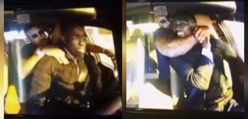 A Collage of a Kenyan Driver and A Qatari National Seen Struggling in a Video Circulating Online with Claims of Explicit Exploitation. PHOTO/ Courtesy