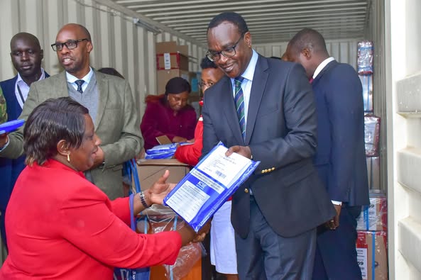 CS Ogambo overseeing national examinations at past event. PHOTO/U