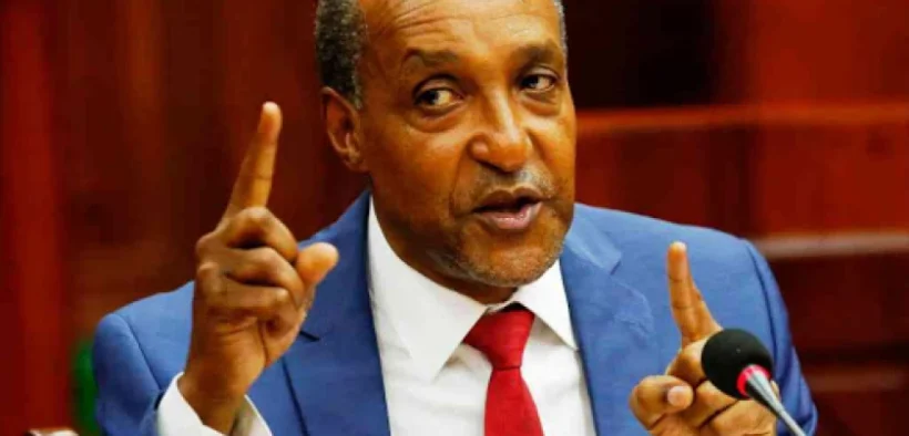 Ambassador Macharia Kamau, Who is Currently The Chairman of the Advisory Group of the United Nations Secretary-General's Peacebuilding Fund. PHOTO/ Citizen TV