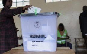 Presidential ballot box in Kenya. PHOTO/Courtesy.