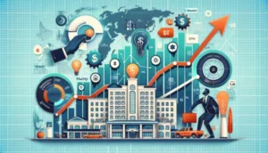 This Image is an Illustration of a Business Concept, Representing Various Elements of Business, Finance, and Growth. PHOTO/ Courtesy 