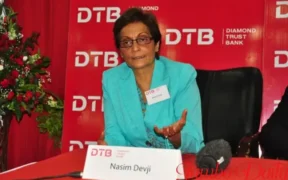 File image of Diamond Trust Bank Group CEO and Managing Director Nasim Devji. PHOTO| Kenyan Wallstreet.