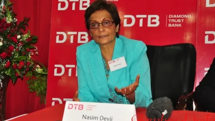 File image of Diamond Trust Bank Group CEO and Managing Director Nasim Devji. PHOTO| Kenyan Wallstreet.