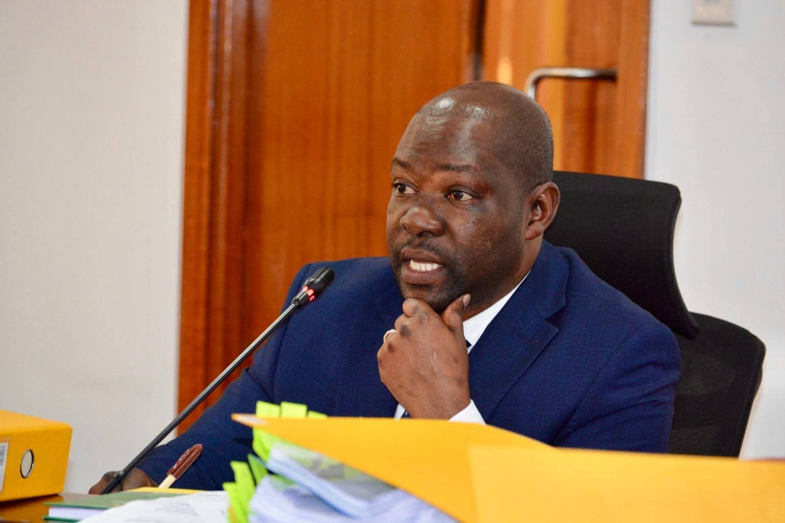 Hon.Caleb Amisi Chair of the PIC-SSAA Committee PHOTO /POK