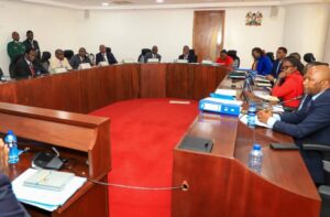 A picture of Public Investments Committee on Governance and Education in Parliament PHOTO/POK/FB