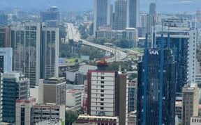 Aerial View of Nairobi Kenya