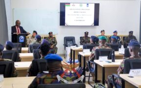 KDF has launched Data Science and AI course for officers. PHOTO/KDF.