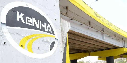 One of the Flyovers Built by KeNHA in Kenya with Warning Sign on it. PHOTO/ KeNHA.