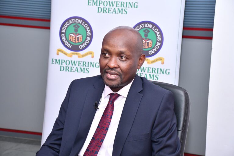 HELB CEO Geoffrey Monari at past event. PHOTO/HELB X