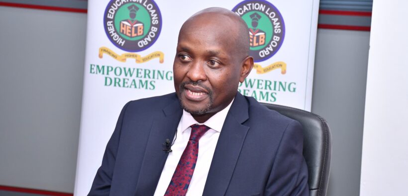 HELB CEO Geoffrey Monari at past event. PHOTO/HELB X