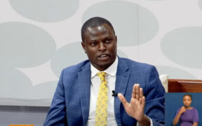 Kiharu MP Ndindi Nyoro in a past address. PHOTO|COURTESY