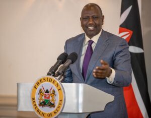 President of the Republic of Kenya, William Ruto. PHOTO/ Statehouse