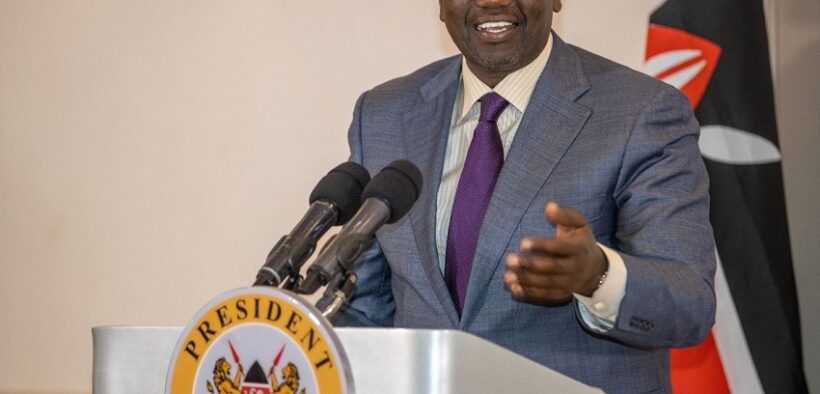 President of the Republic of Kenya, William Ruto. PHOTO/ Statehouse