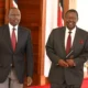 Prime CS Musalia Mudavadi and President Ruto during past State House event. PHOTO/CD