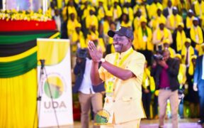President William Ruto during UDA National Governing Council (NGC) on September 29, 2023 at the BOMAS of Kenya. PHOTO/UDA.