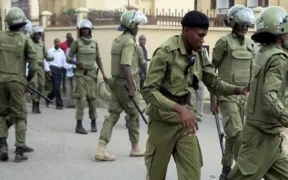 Tanzania Police officers. PHOTO/Africa News.