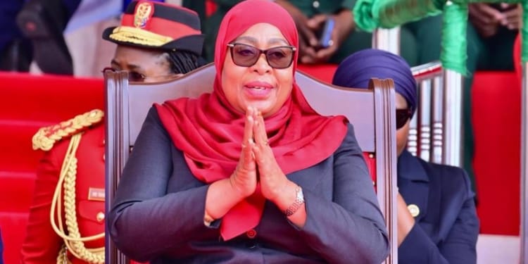 Tanzanian President Samia Suluhu. PHOTO/Suluhu X.