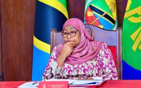 Tanzania President Samia Suluhu. PHOTO/Courtesy.
