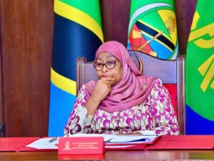 Tanzania President Samia Suluhu. PHOTO/Courtesy.