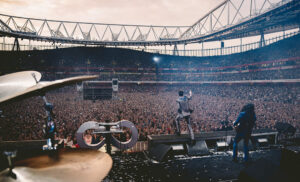 The Image Captures a Live Concert by The Killers at the Emirates Stadium in London, the Show Took Place on June 3, 2022, as Part of their "Imploding the Mirage" tour. PHOTO/ Courtesy. 
