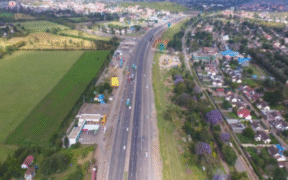 Part of Nairobi–Nakuru–Mau Summit Road: PHOTO/Screengrab by People Daily Digital